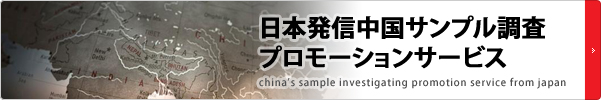 日本発信中国サンプル調査